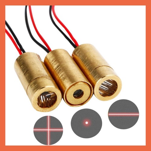Laserdiode rot 5mw 650nm 5v - laserdiode,